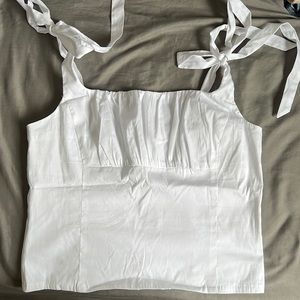 White blouse cami from Dynamite , never worn